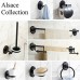 Stainless Steel Bathroom Robe  Towel  Coat  Wall Mount Double Hook MARMOLUX ACC Alsace Collection 16235ORB ¨C Corrosion & Discoloration Resistant ¨C Comes With Screw Fittings - Oil Rubbed Bronze - B00YHQ88V6